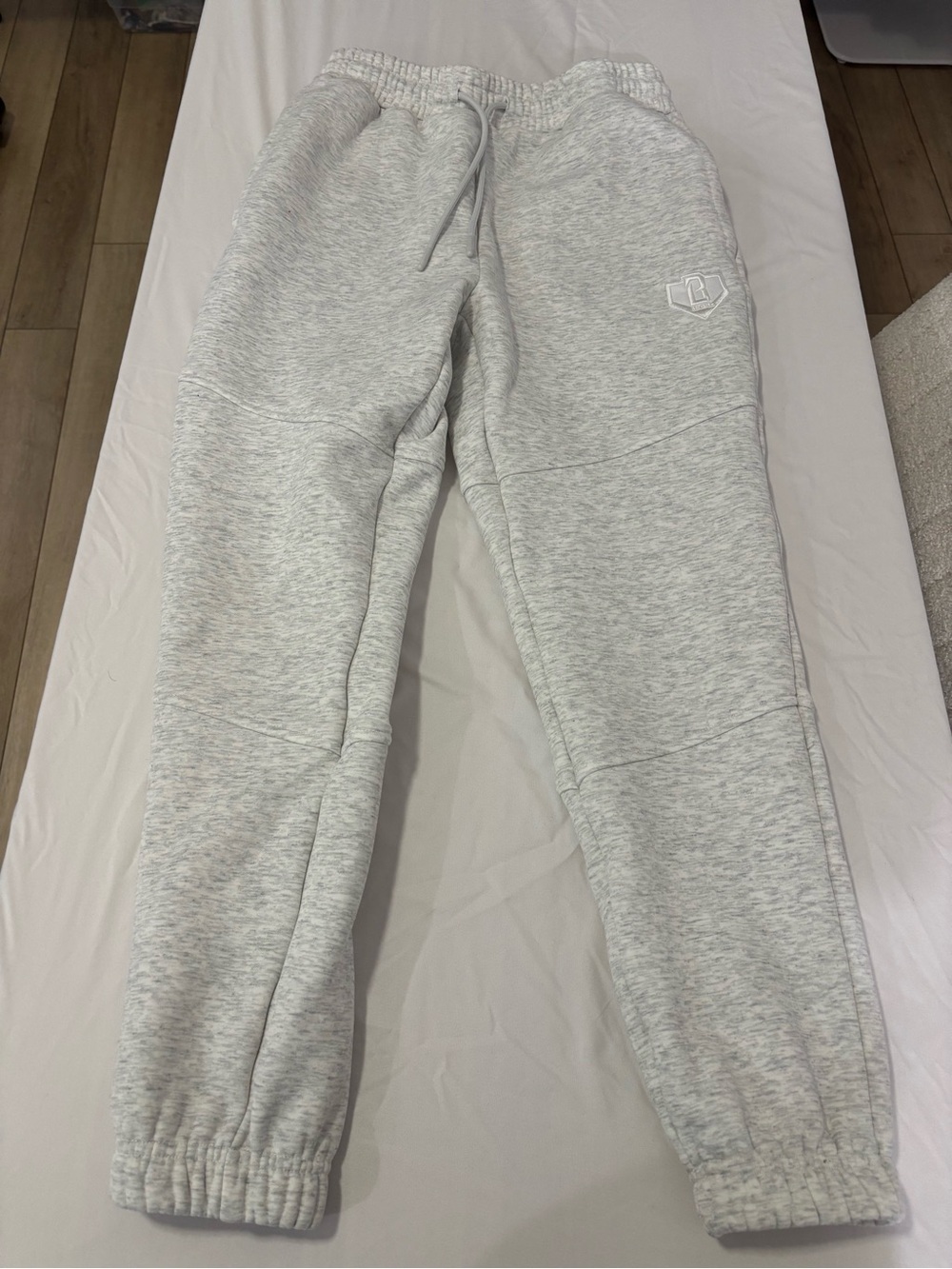 Baseball Lifestyle 101 Light Heather Gray Jogger Sweatpants
